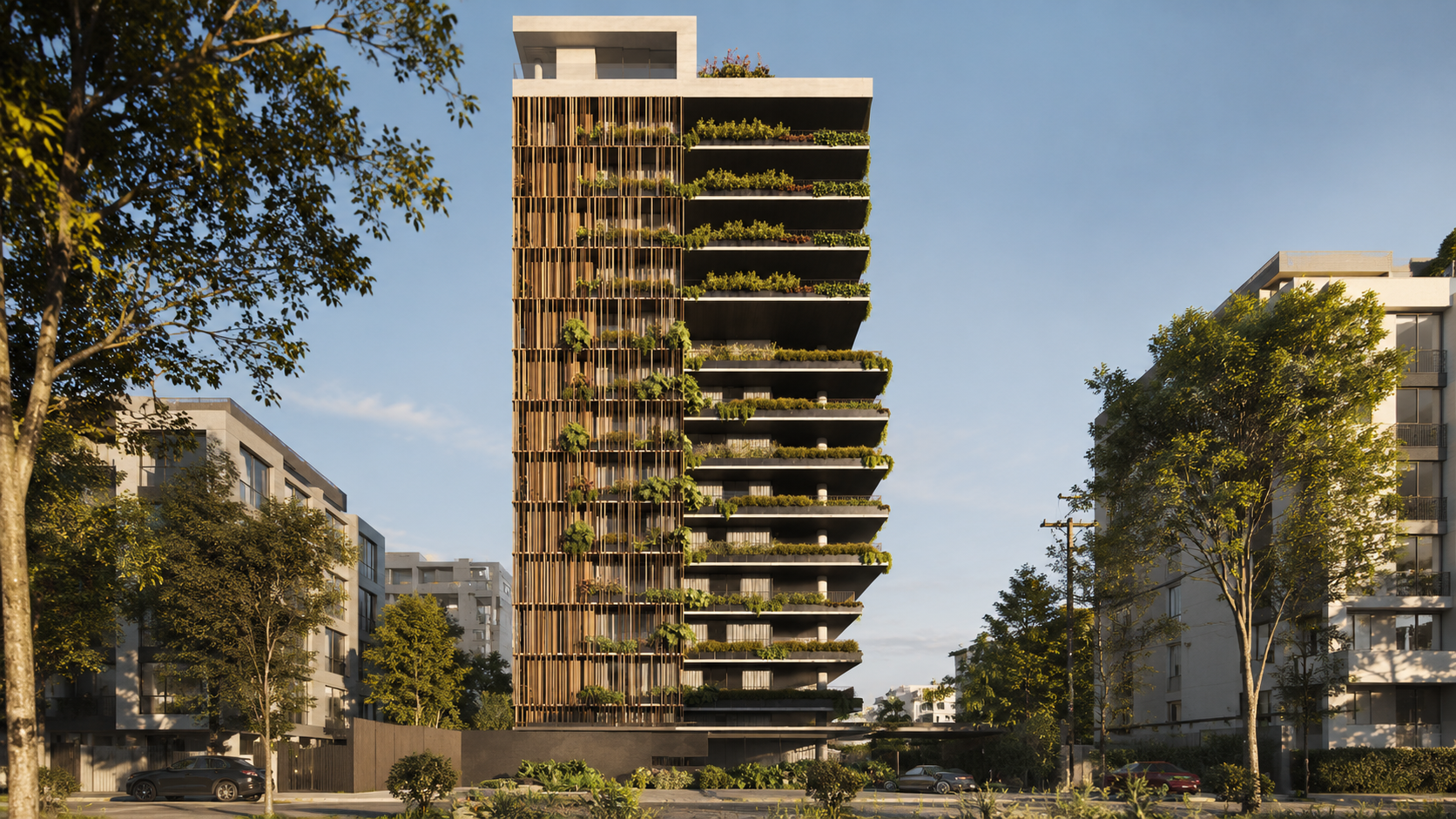 Arquitetura contemporânea em perspectiva ascendente